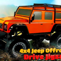 4x4 Jeep Offroad Drive Jigsaw