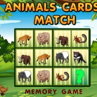 Animals Cards Match