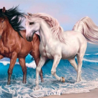 Animals Jigsaw Puzzle - Horses