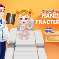 Baby Hazel Hand Fracture