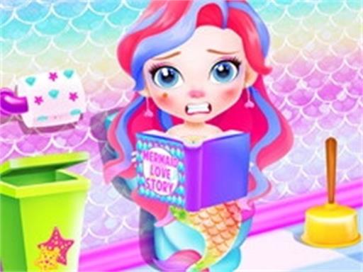 Baby Mermaid Caring Game Online