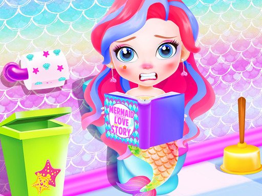 Baby Mermaid Caring Games Online