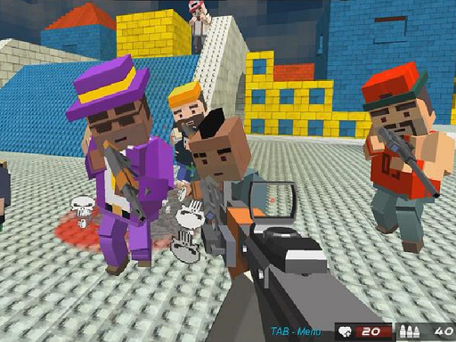 Blocky Gangster Warfare 2022 Online