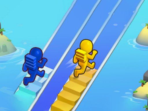 Bridge Ladder Race Stair game Online