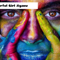 Colorful Girl Jigsaw