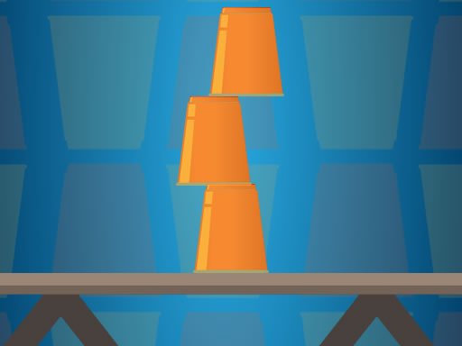 Cups Tower Builder Online