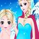 Elsa Having a Baby Dress Up