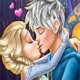 Elsa Kissing Jack Frost