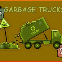 Garbage Trucks - Hidden Trash Can