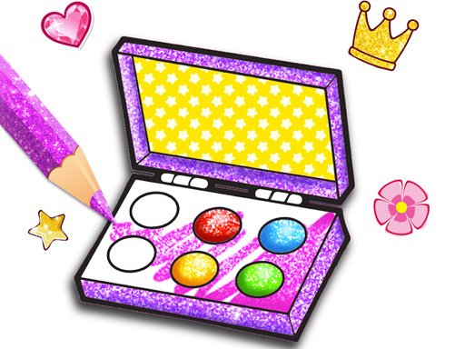 Glitter Beauty Coloring And Drawing Online