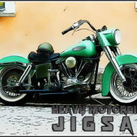 Heavy Motorbikes Jigsaw