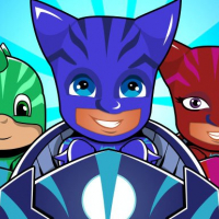 Pj masks kids Car Racing 3d