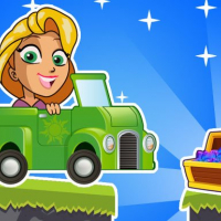 Princess Rapunzel Car Racing Adventure