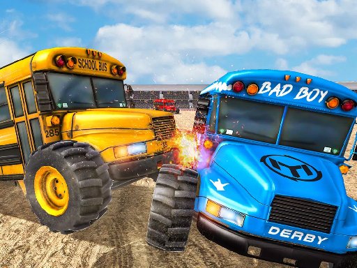 School Bus Demolition Derby Online