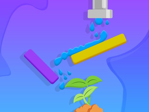 Sprinkle Plants Puzzle Game Online