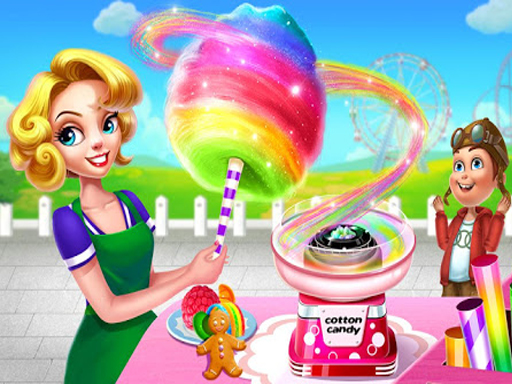 Sweet Cotton Candy 3D Online