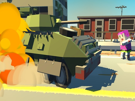 Tank Smash Zombie Highway Online