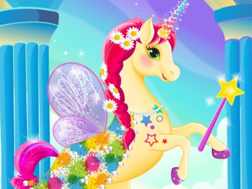 Unicorn Fashion Dress Up Online