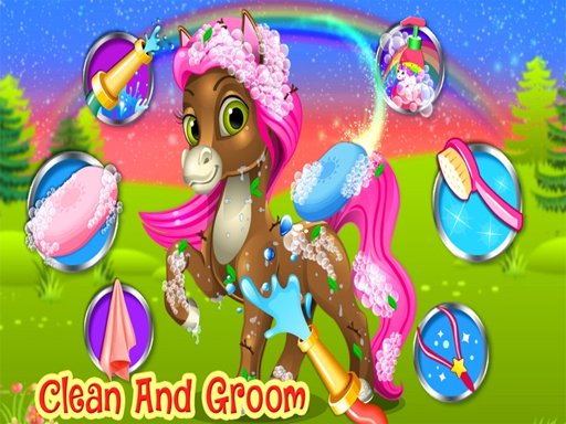 Unicorn Pony Pet Salon Online