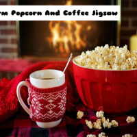 Warm Popcorn And Coffee Jigsaw