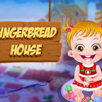 Baby Hazel Gingerbread House