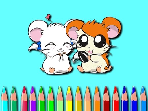 Hamster Coloring Book Online