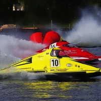Motor Racing Boat